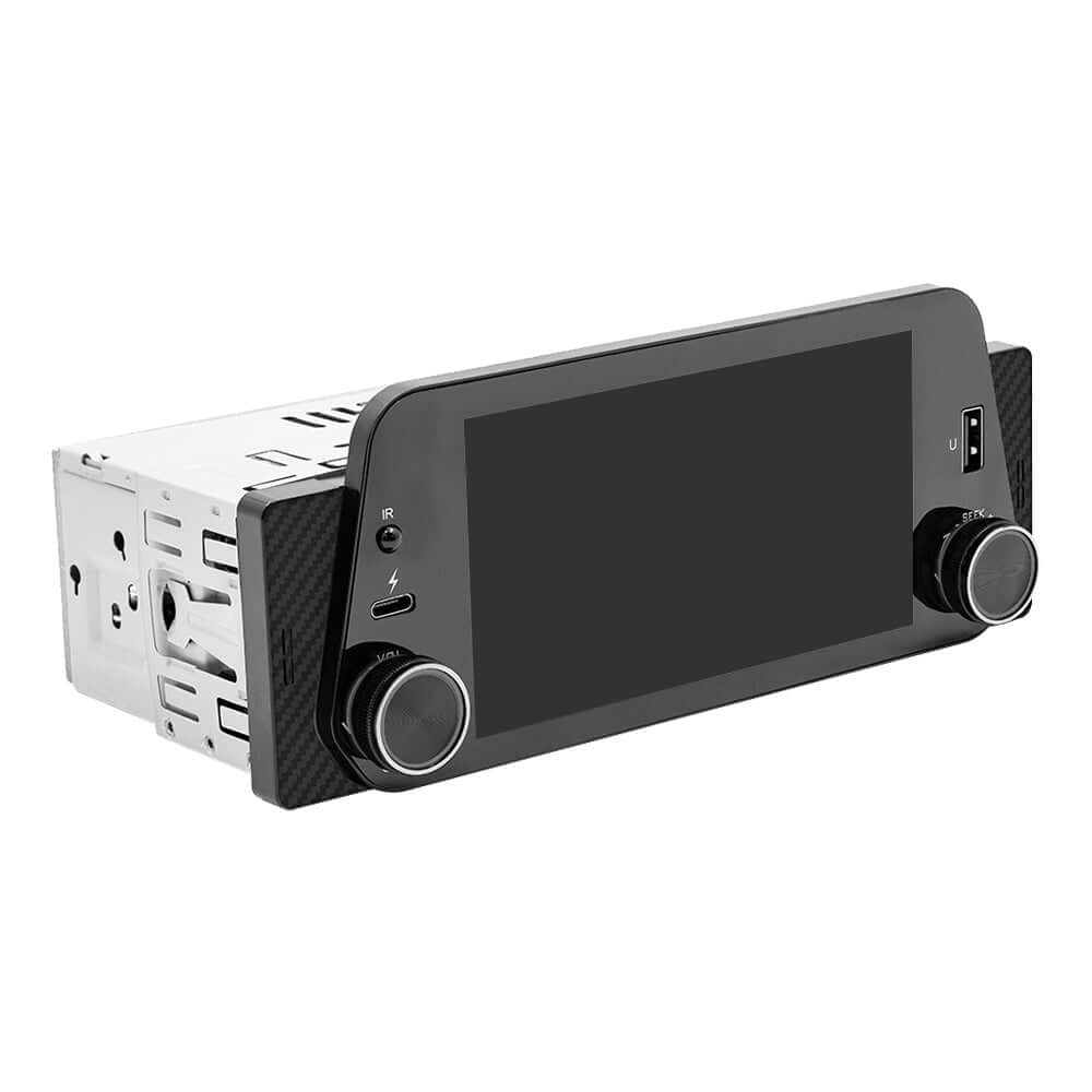 Universel - autoradio 1-DIN 5" avec Apple CarPlay et Android Auto – Carmediaeurope.com