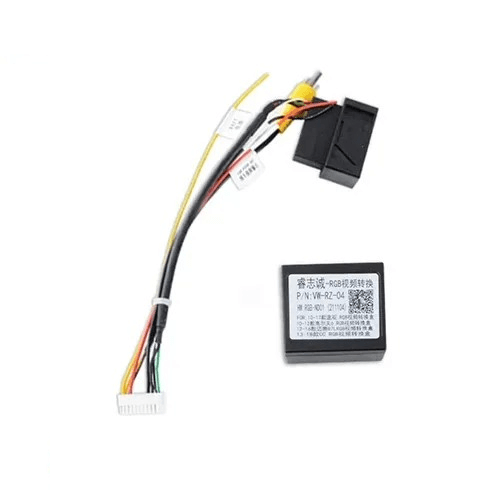 Câble adaptateur VW - Caméra de recul d’origine sur autoradio aftermarket, câble et connecteur pour système multimédia de voiture