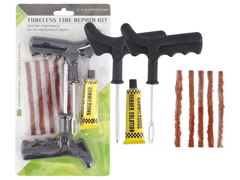 Kit de réparation de pneu tubeless Carmotion 