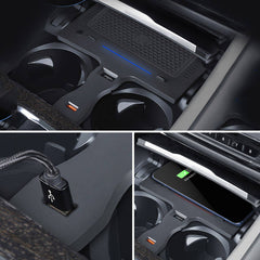 Chargeur sans fil BMW Série 3 2019-2025 avec charge rapide 15W 