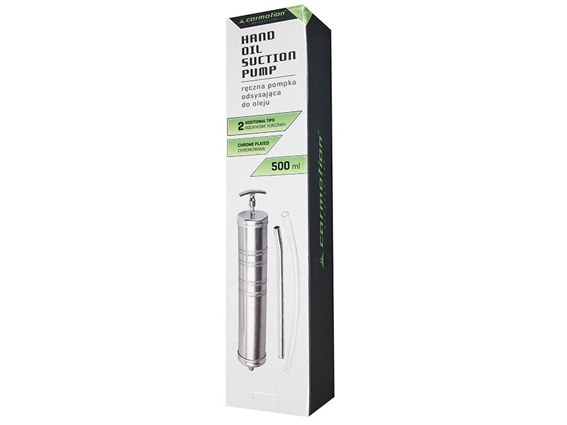 Kit complet avec pompe d’aspiration manuelle 500 ml