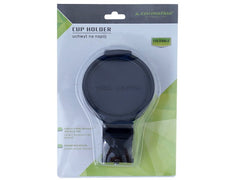 Porte-gobelet noir rabattable pour canettes et gobelets standard