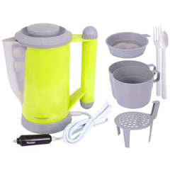 Bouilloire de voiture 0,7 l 12V avec accessoires de CARMOTION