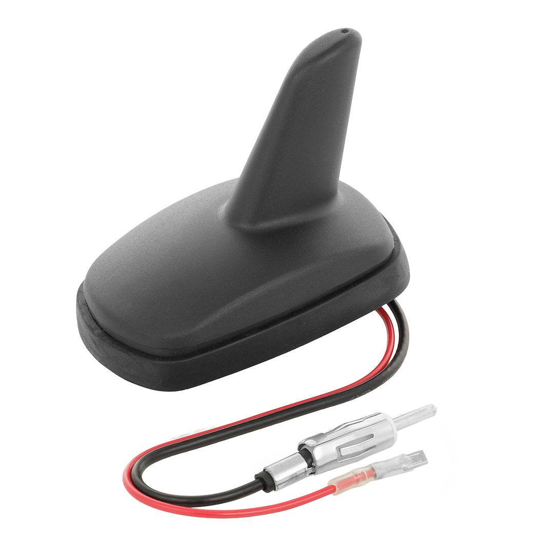 Antenne radio au design aileron de requin avec amplificateur