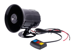 Sirène 3 tons 12V 30W de CARMOTION