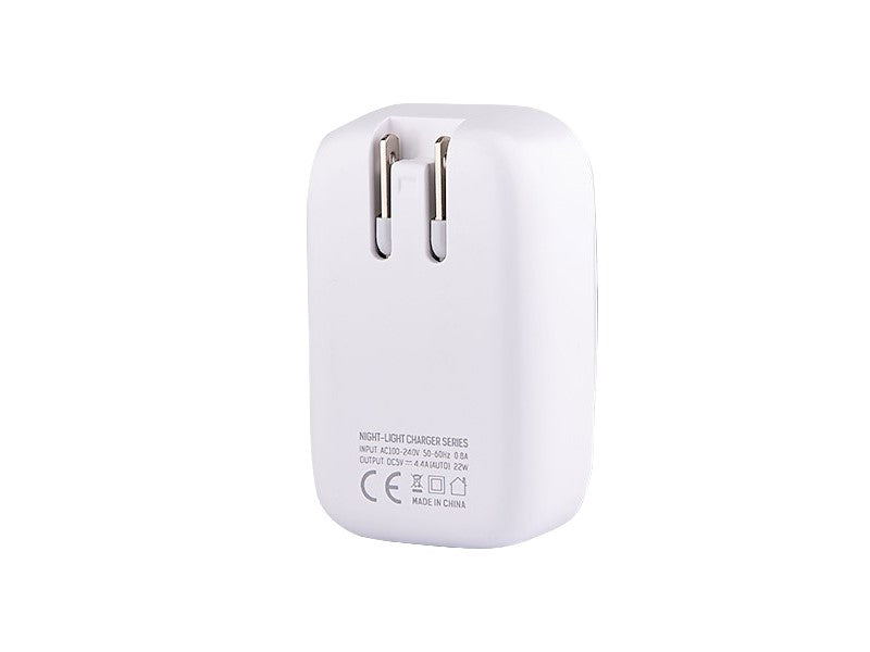 Chargeur secteur WAYME avec adaptateurs pour prises EU et UK