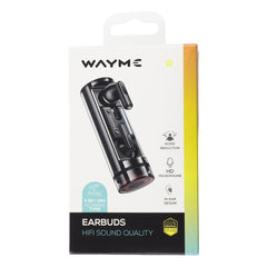 Écouteurs intra-auriculaires WAYME TWS avec boîtier de charge USB-C