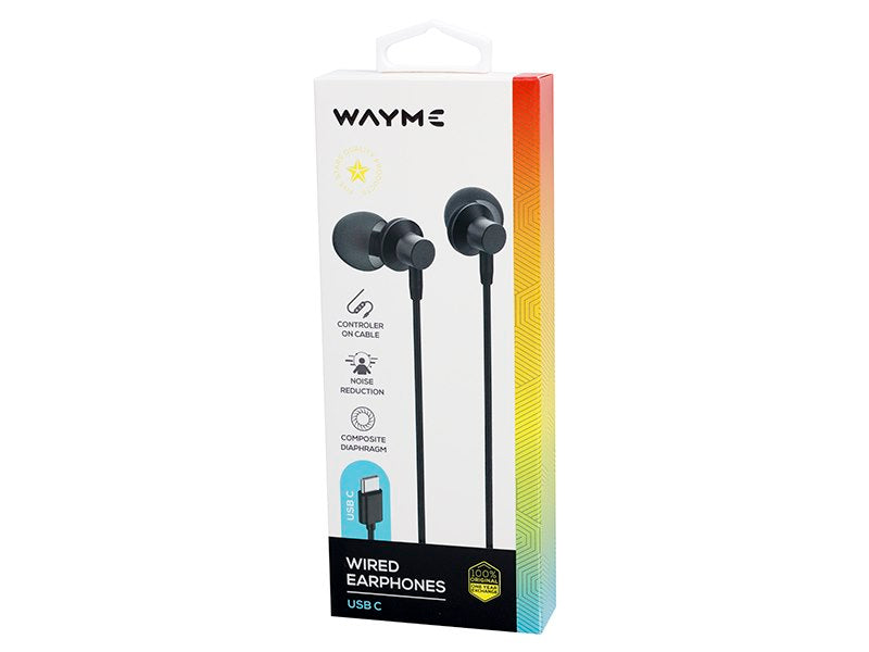 Écouteurs intra-auriculaires filaires WAYME avec microphone