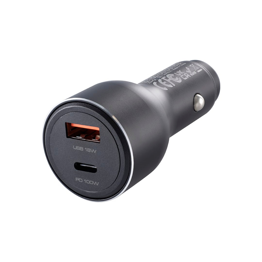 Chargeur de voiture WAYME 12/24V avec USB-C PD 100W et USB-A QC 18W