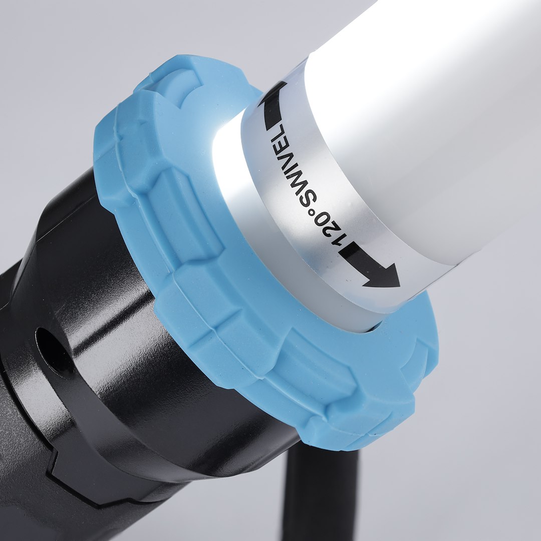 Lampe de travail LED sous capot avec clips caoutchoutés