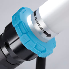 Lampe de travail LED sous capot avec clips caoutchoutés