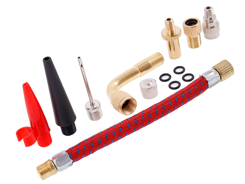 Kit d’adaptateurs de valve 12 pièces pour le gonflage CARMOTION