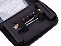 Kit de réparation de pneus avec outils, colle et cartouches de CO2
