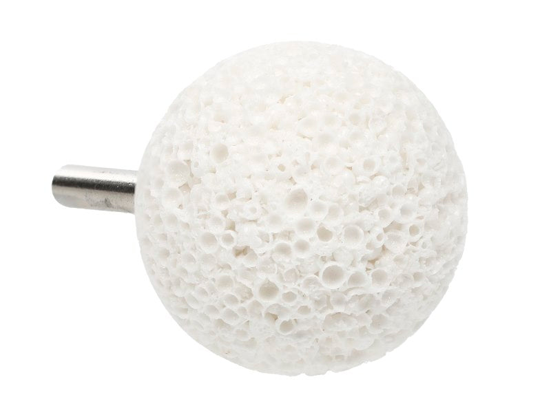 Tête de meulage pour pneus en pierre ponce avec tige métallique 40 mm