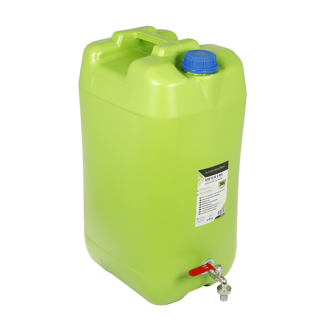 Bidon d’eau 30 L avec long robinet métallique CARMOTION