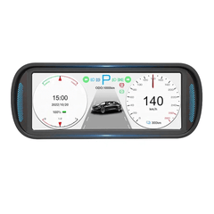 Écran HUD IPS HD 6,8" pour Tesla Model 3/Y – affichage tête haute Plug & Play avec les informations de conduite essentielles directement dans le champ de vision du conducteur.