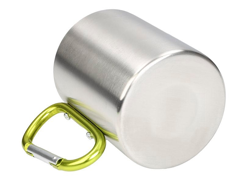 Mug en acier à double paroi métallique avec une capacité de 300 ml