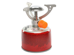 Réchaud de camping 1 feu avec cartouche de gaz 230 g CARMOTION