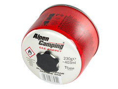 Réchaud de camping simple pour cartouche de gaz 230 g