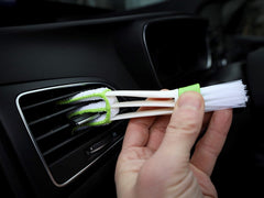 Kit d’entretien auto avec gant microfibre et applicateur de cire