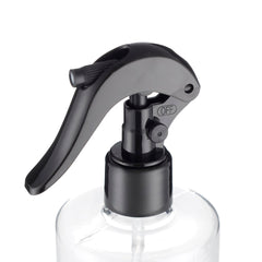 Flacon pulvérisateur transparent 500 ml avec poignée ergonomique