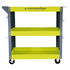 Chariot d’atelier avec panneaux latéraux et 3 étagères de CARMOTION