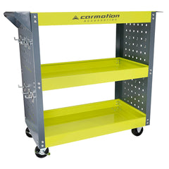 Chariot d’atelier avec roues pivotantes et système de verrouillage