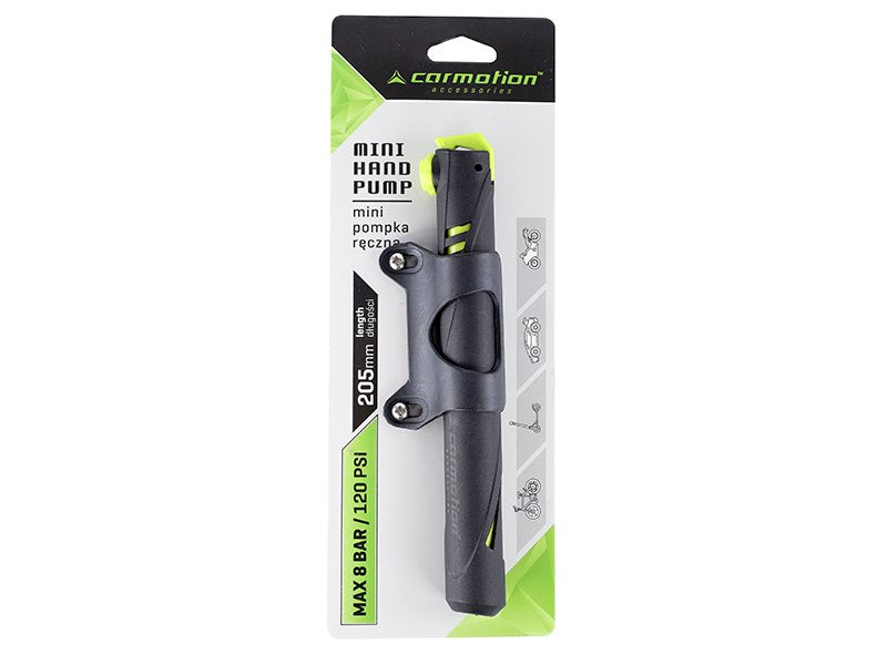 Mini pompe à main pour montage sur vélo