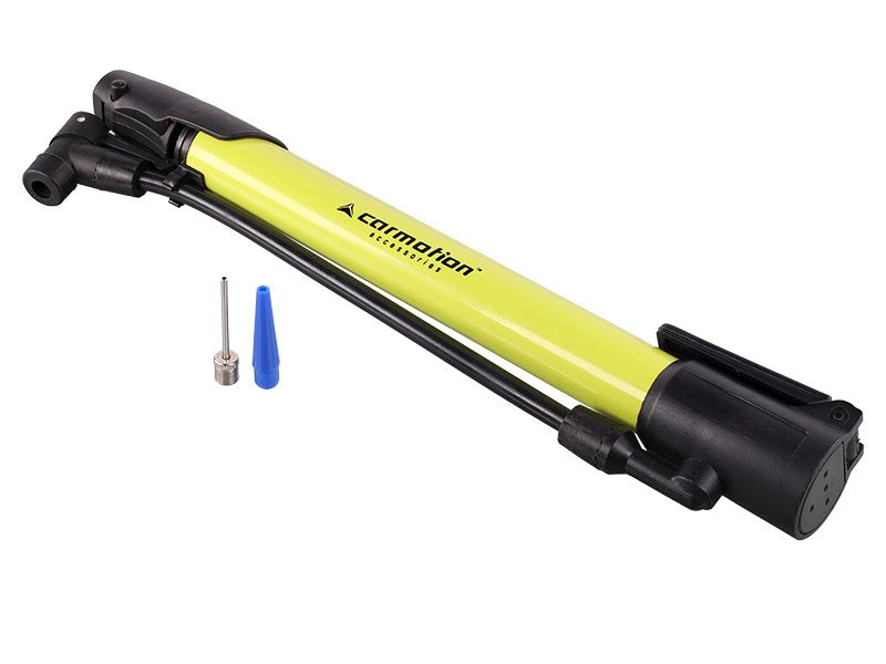 Mini-pompe 310 mm avec support de vélo, pression max. 8 bars