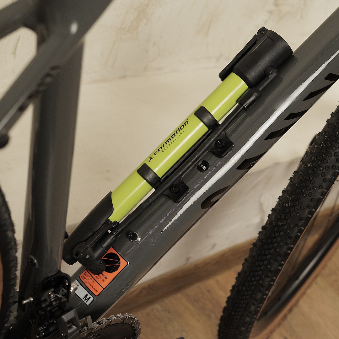 Mini-pompe 310 mm avec support de montage pour vélo