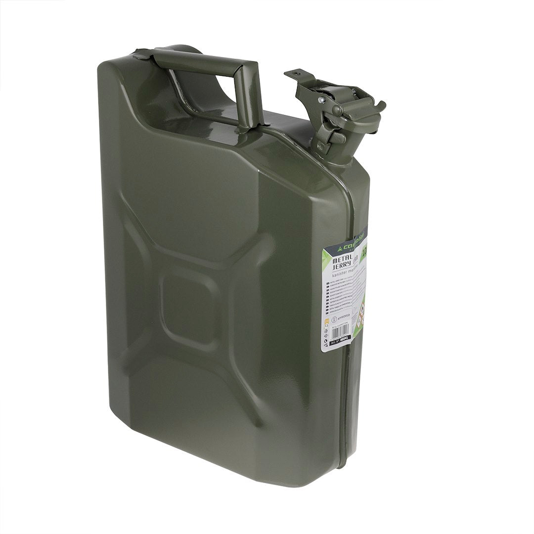 Jerrycan métal pour carburant 10 litres