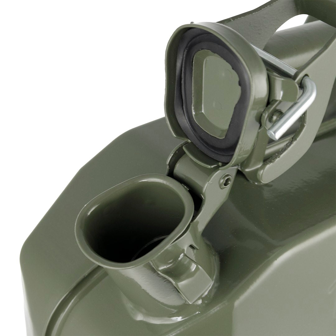 Bidon de carburant en métal d’une capacité de 10 litres
