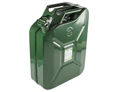 Jerrycan métallique 20 litres pour le stockage et le transport de carburant