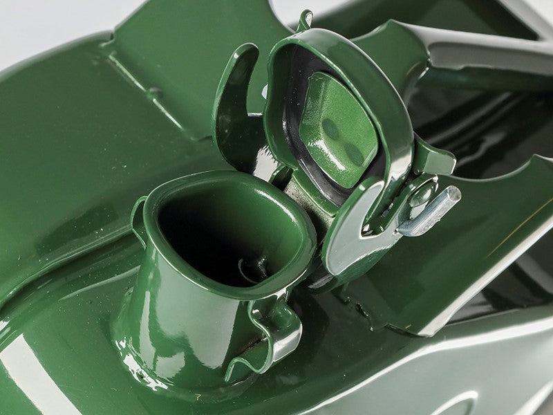 Jerrycan métal 20 litres en tôle d’acier thermolaquée