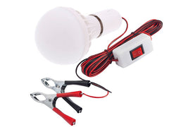 Lampe de travail LED 12V avec pinces crocodiles de CARMOTION