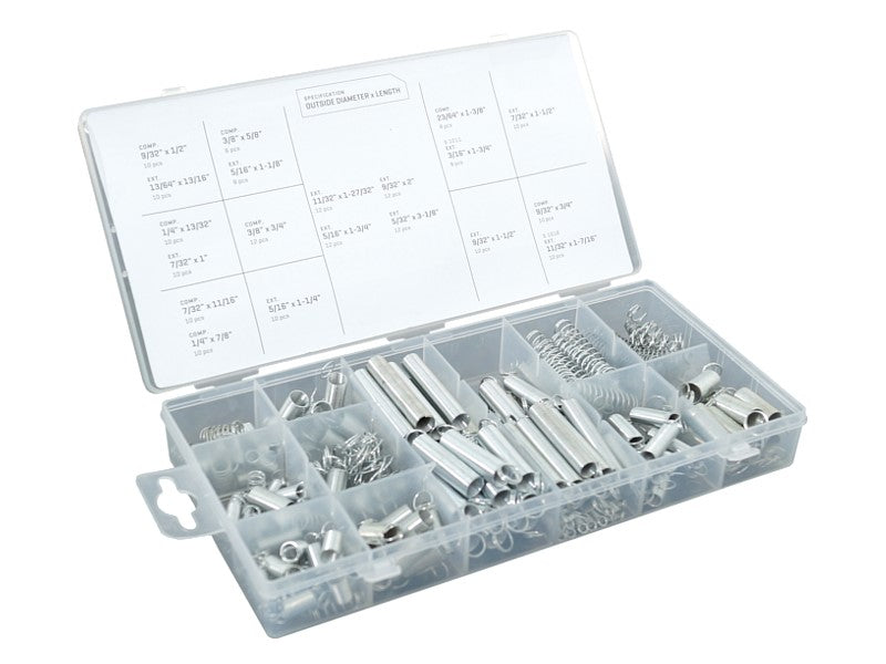 Assortiment de ressorts de 200 pièces en 20 tailles par CARMOTION