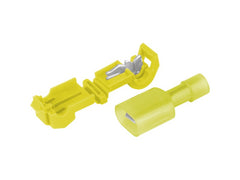 Connecteurs rapides en T jaunes 4,0-6,0 mm² 15A 5 pcs