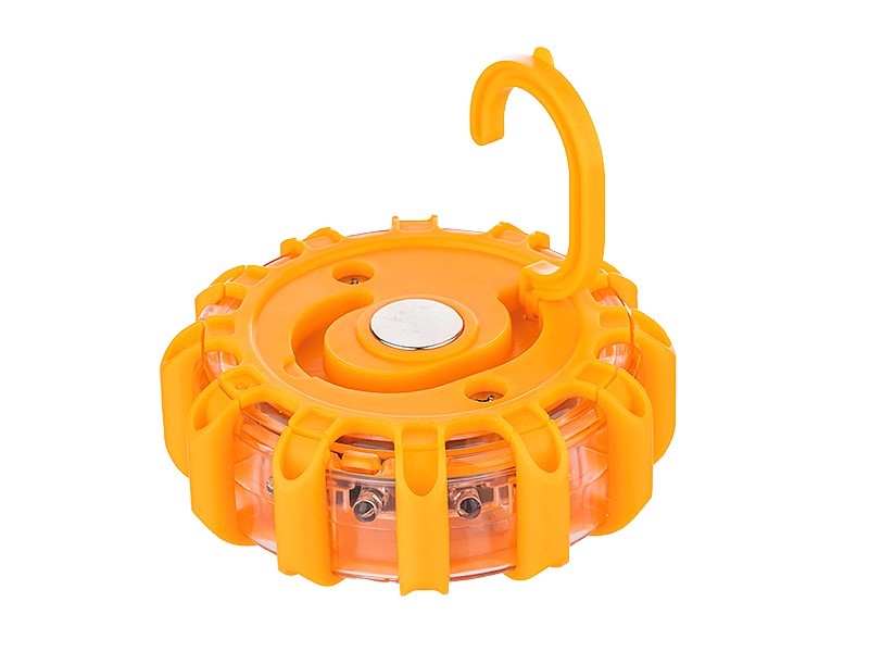 Lampe d’avertissement orange avec 9 modes d’éclairage