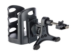 Porte-gobelet CARMOTION pour voiture avec montage sur grille d’aération ou ventouse