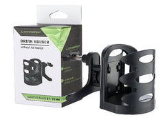 Porte-gobelet de voiture CARMOTION pour grille d’aération ou ventouse