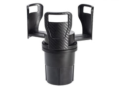 Porte-gobelet pour console de voiture avec design pliable et deux niveaux