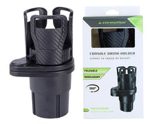 Porte-gobelet avec partie supérieure extensible pour bouteilles et mugs isothermes