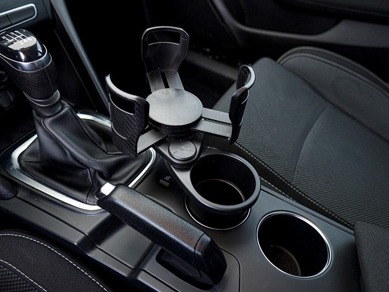 Support voiture pour gobelets, canettes et bouteilles dans la console