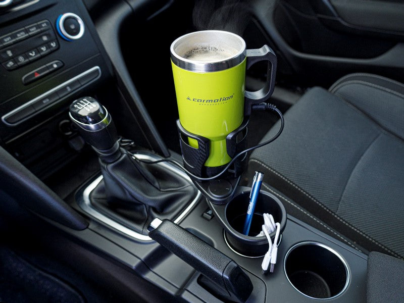 Porte-gobelet pliable avec double rangement pour l’intérieur de la voiture
