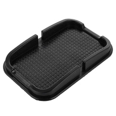 Tapis antidérapant pour petits objets avec support de téléphone