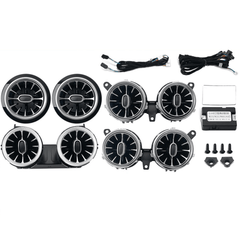 Éclairage d’ambiance pour buses d’aération – Mercedes A/CLA/C/E/GLC 15-25 kit complet avec buses d’aération et accessoires.