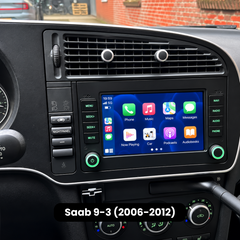 Saab 9-3 2006-2012 - autoradio 7" avec Apple CarPlay et Android Auto 
