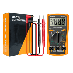 Multimètre numérique – outil indispensable pour l’installation d’un autoradio, avec fonctions de mesure et écran d’affichage.