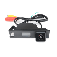 Caméra de recul 1080P pour Mitsubishi Lancer (2008–2015) – Caméra intégrée dans l’éclairage de plaque d’immatriculation (80 × 35 mm) 