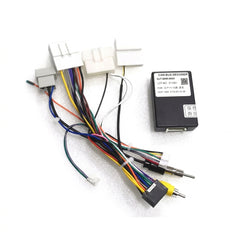 Câble radio avec boîtier CANBUS pour Nissan – 16 broches, avec adaptateur FM et RCA 